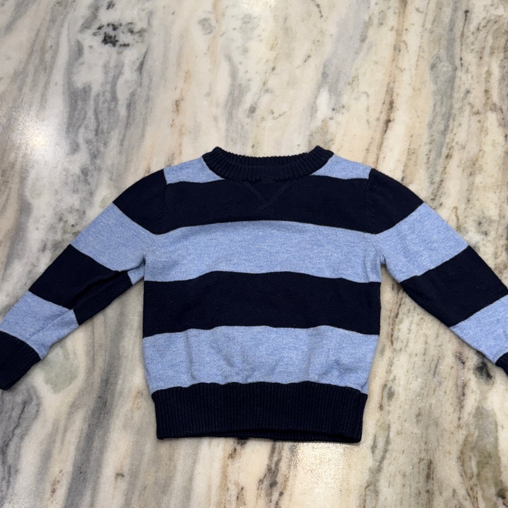 GAP Kids Blue Striped Sweater